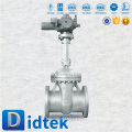 Didtek Carbon Steel Rising Stem Electric Operate Flange End Gate Valve